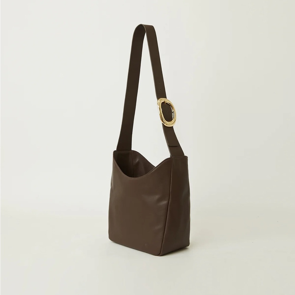 NWT Genuine Leather Brown Hobo Bag